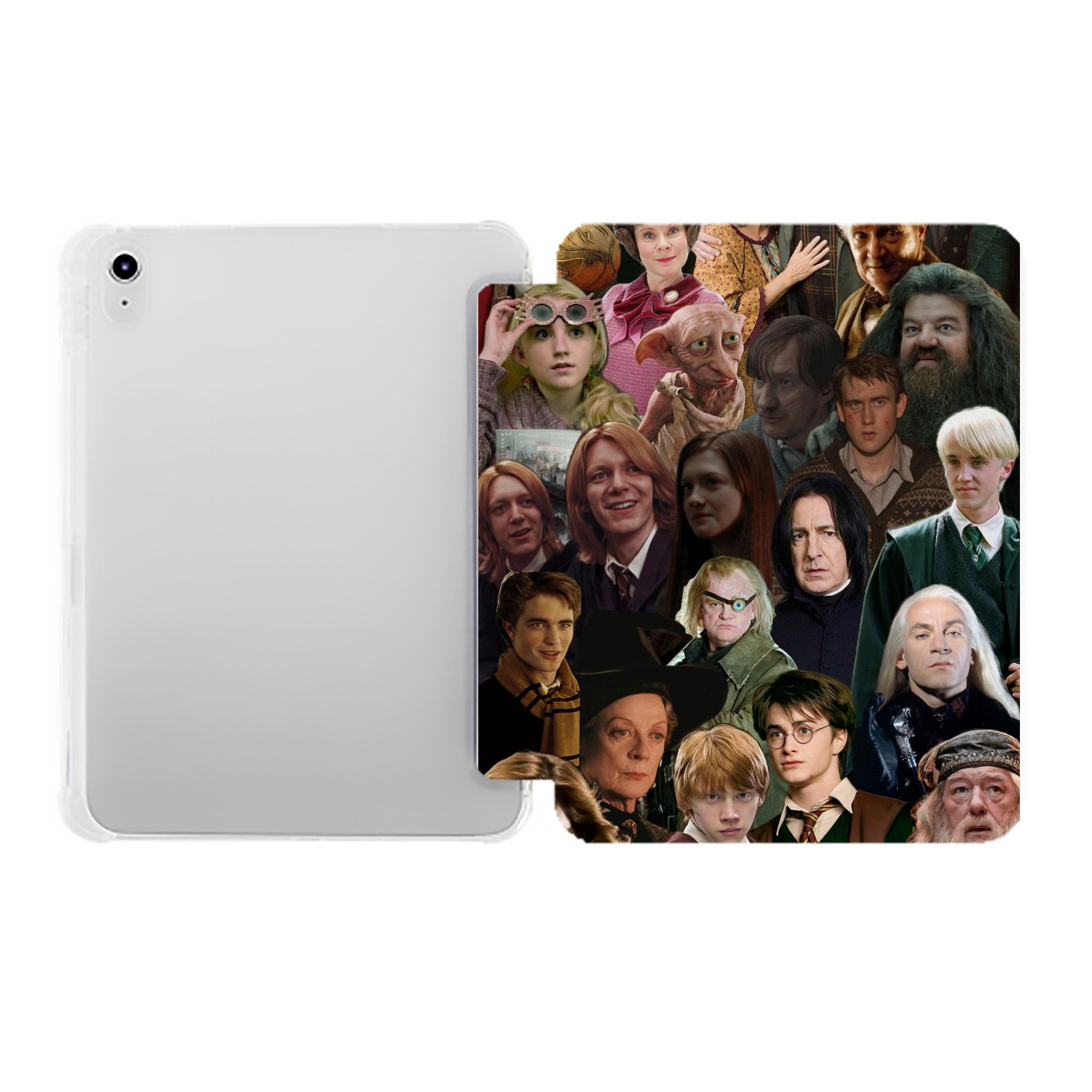 （画像用） Harry Potter ハリー・ポッターシリーズ IPad ケース ペン収納付き 三つ折りスタンド PUレザー×シリコン 対応機種9.5/10.5/10.9インチ